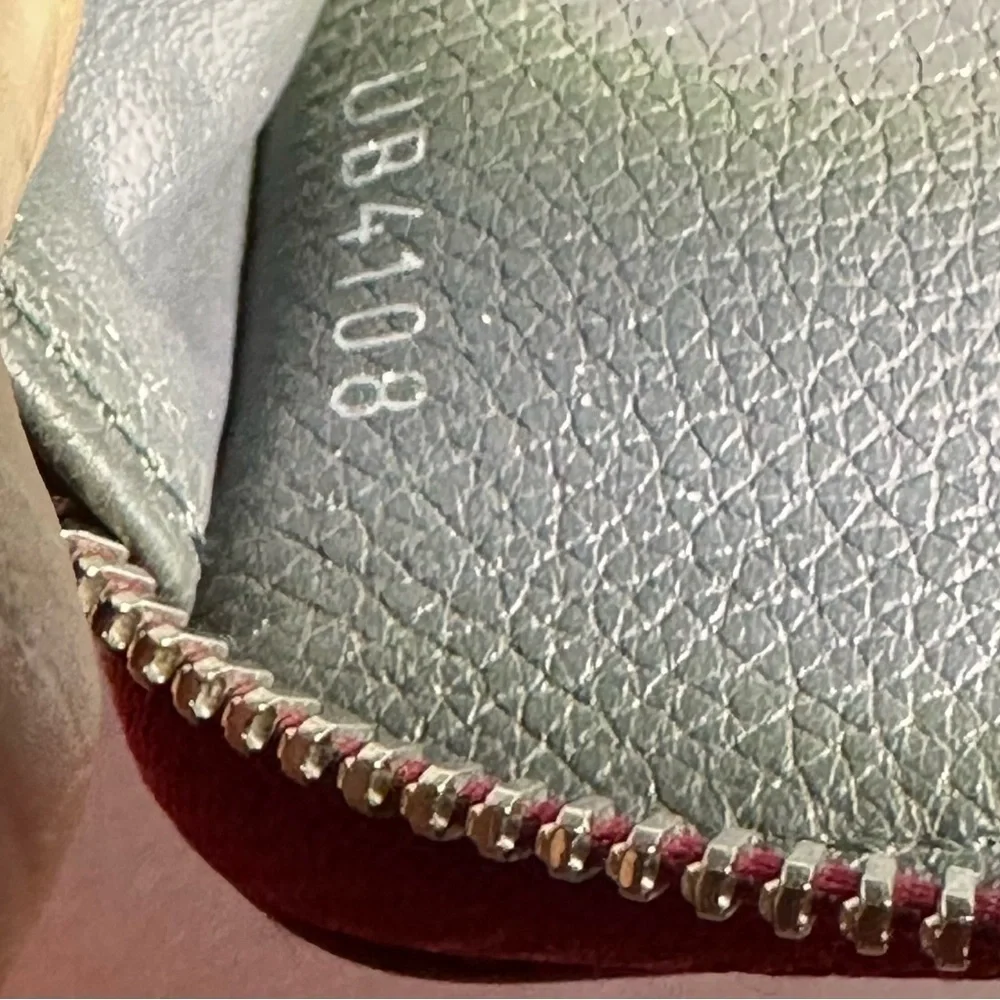 Louis Vuitton Lockme Zippy Wallet Soft Calf Leather 2018 UB4108 Red&Cream COA